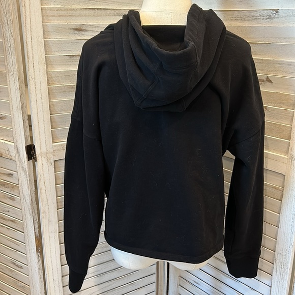 Calvin Klein Performance Cropped Half Zip Hoodie - Picture 3 of 6